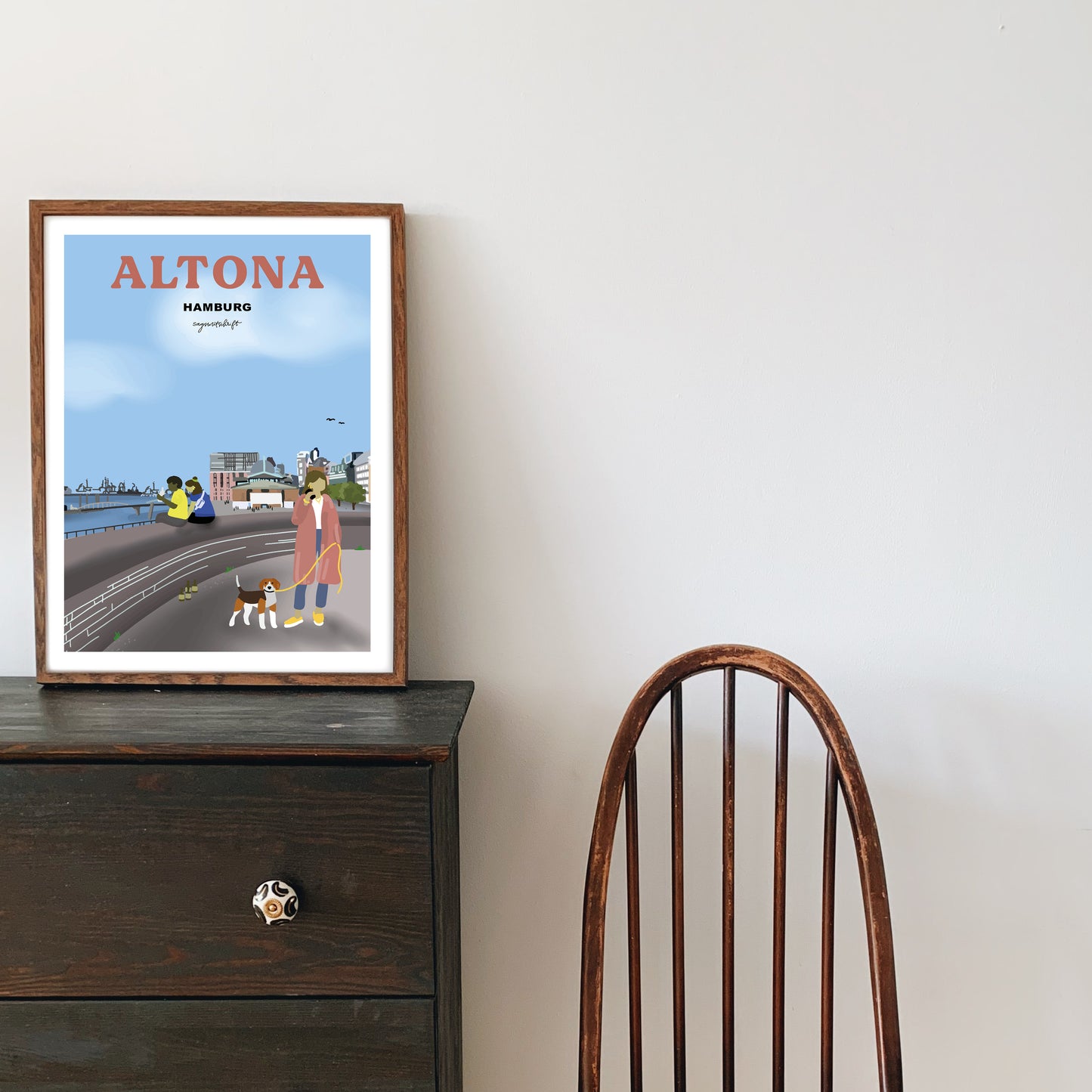 Heimatposter Altona Hamburg