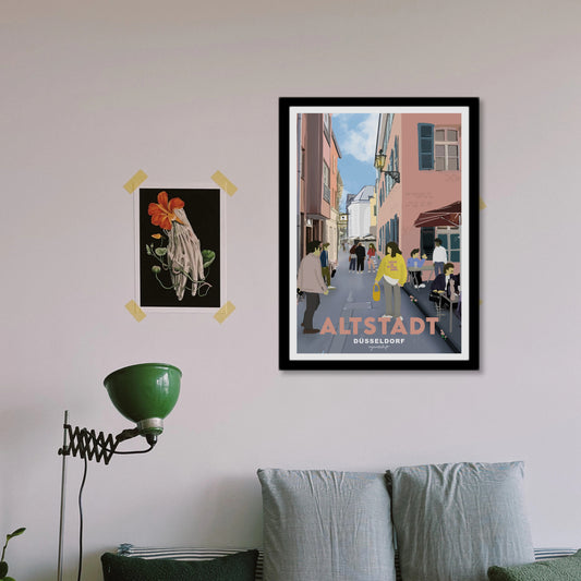 Heimatposter Altstadt Düsseldorf