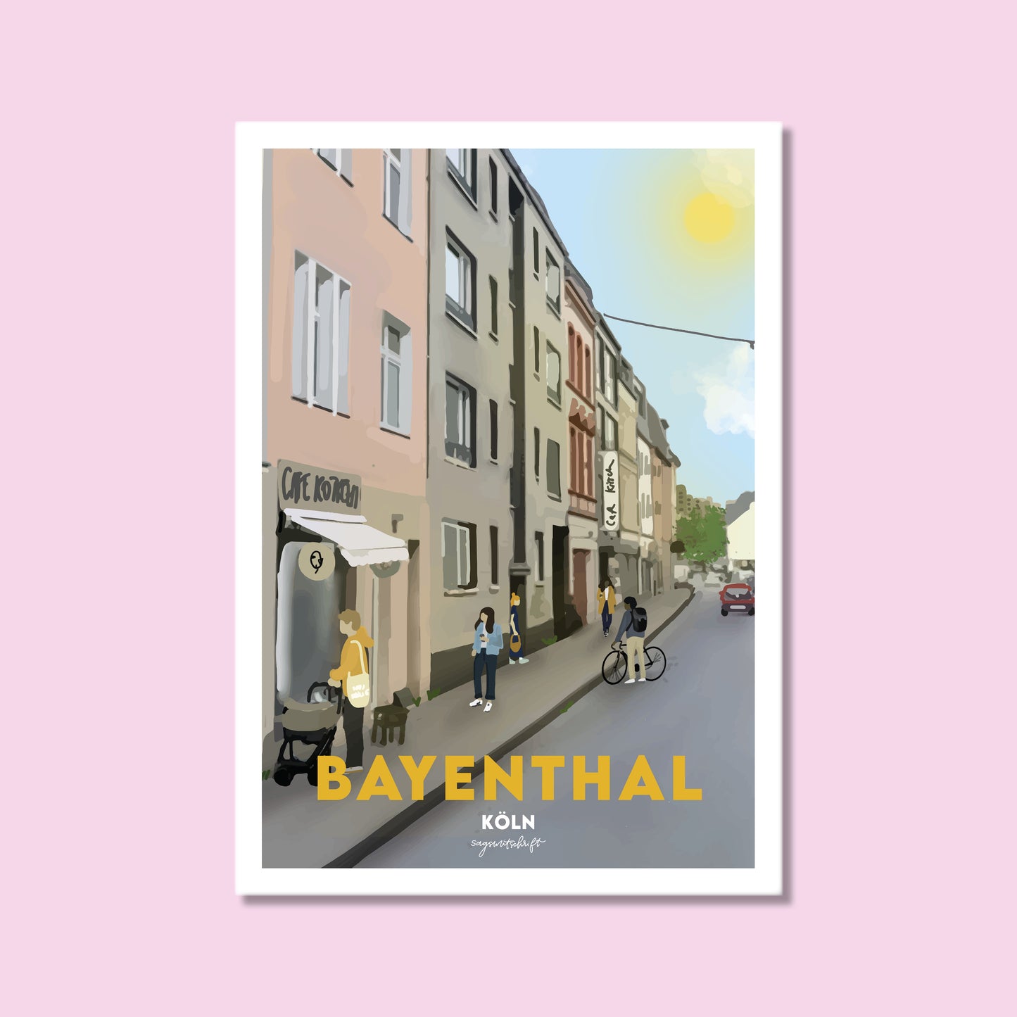 Heimatposter Bayenthal Köln