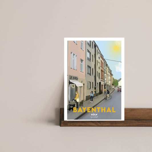 Heimatposter Bayenthal Köln