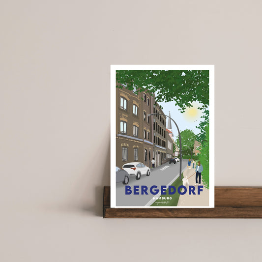 Heimatposter Bergedorf Hamburg