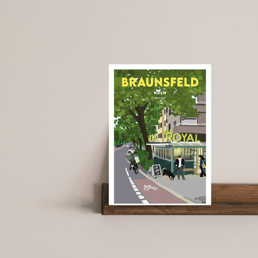 Heimatposter Braunsfeld Köln