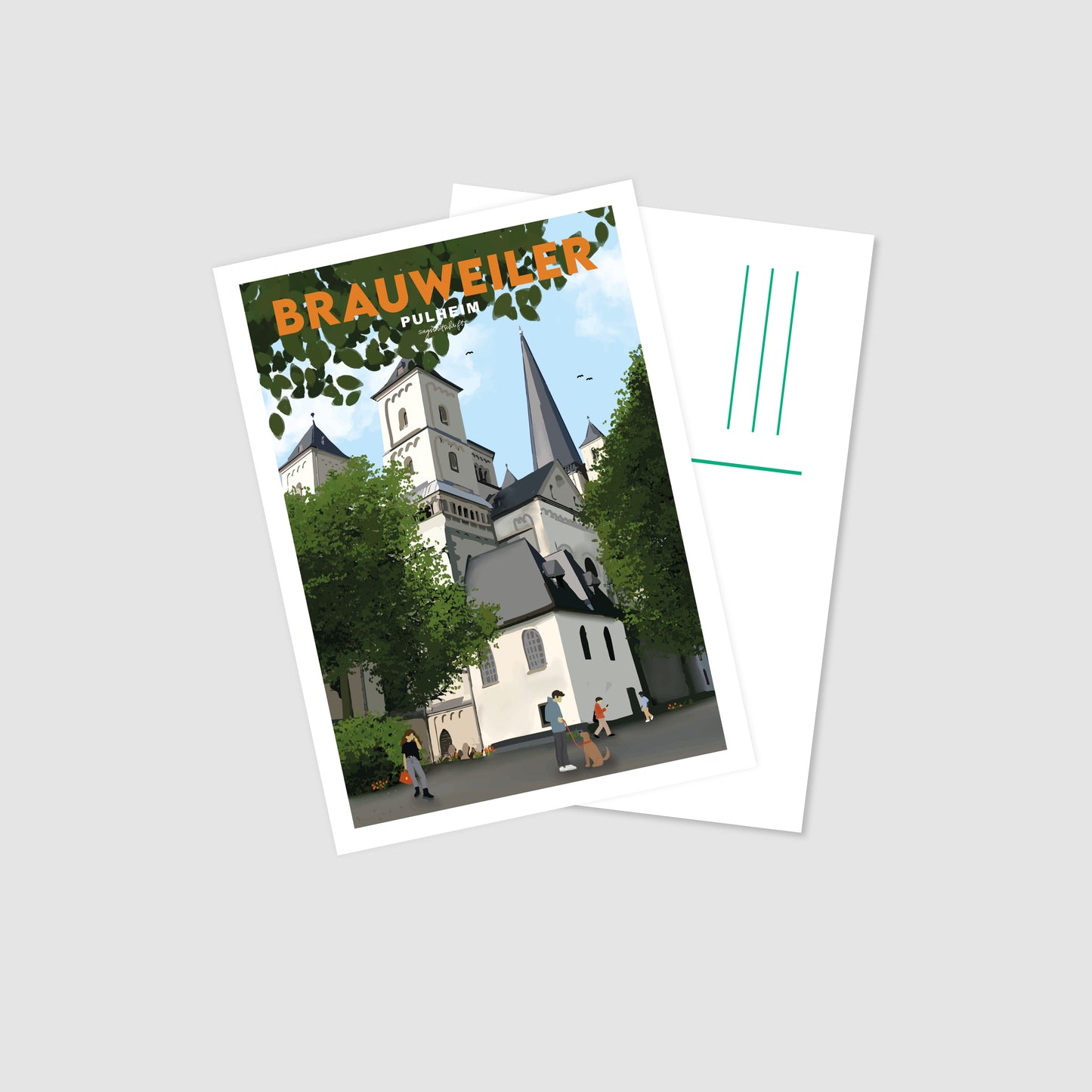 Postkarte Brauweiler