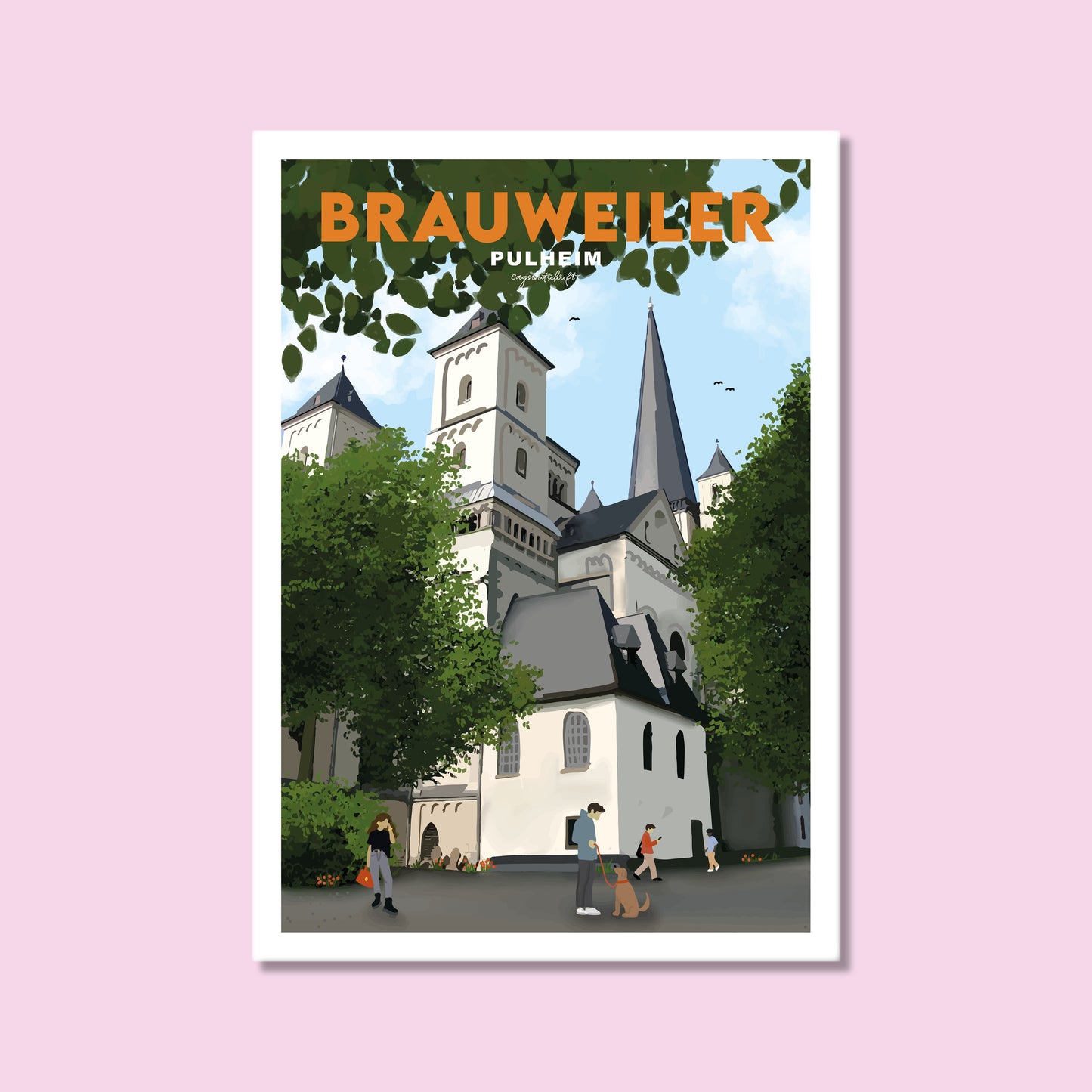 Heimatposter Brauweiler