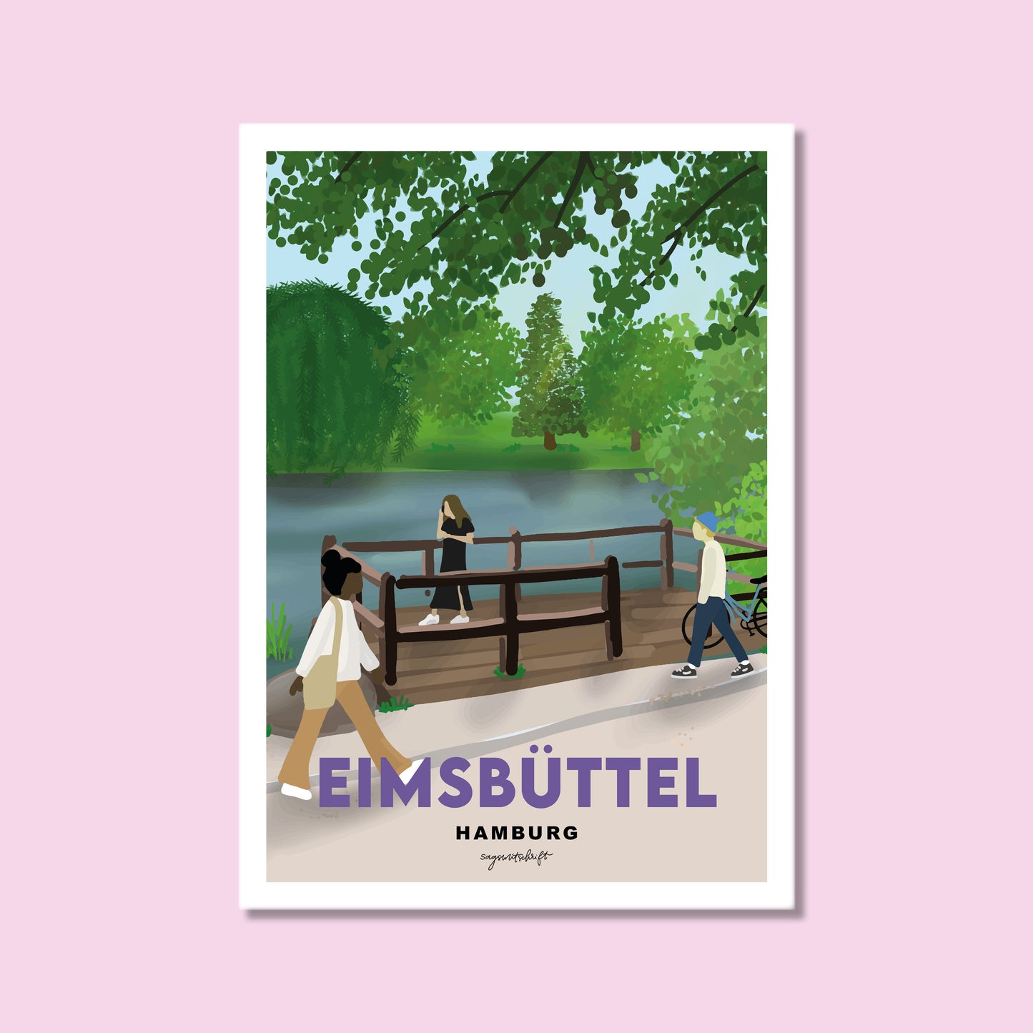Heimatposter Eimsbüttel Hamburg