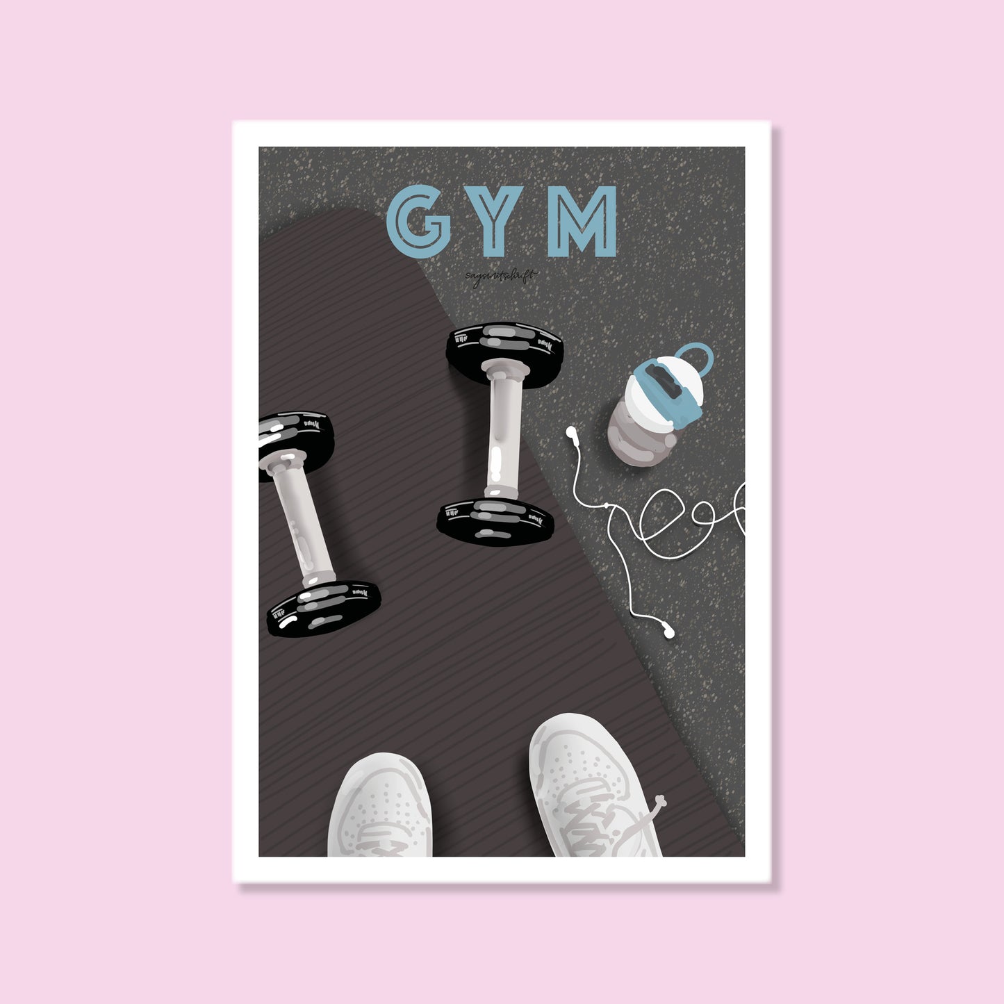 Leidenschaftsposter Gym
