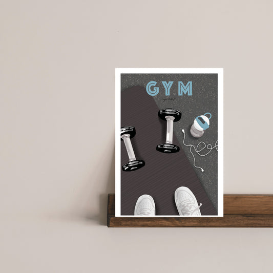 Leidenschaftsposter Gym