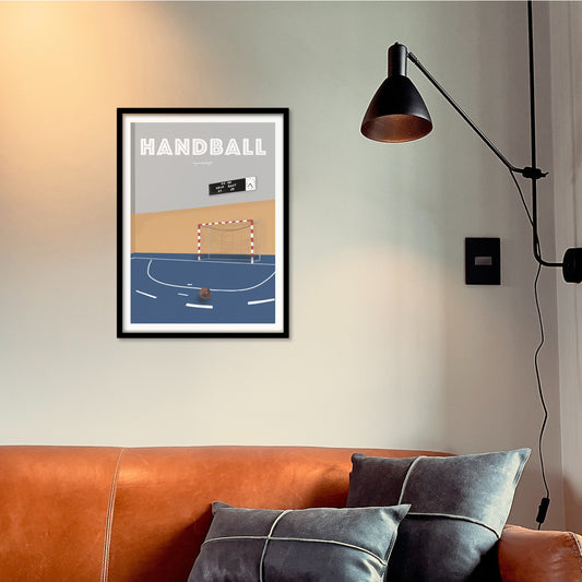 Leidenschaftsposter Handball