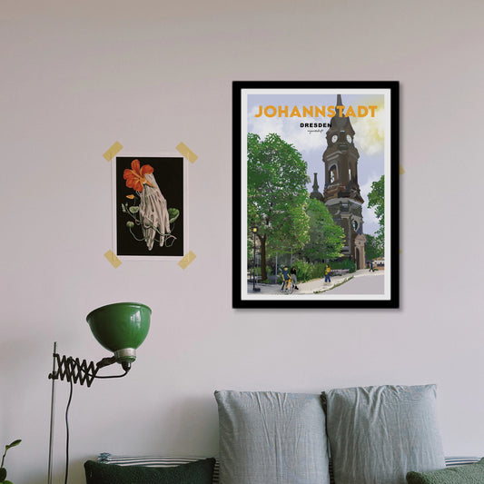 Heimatposter Johannstadt Dresden