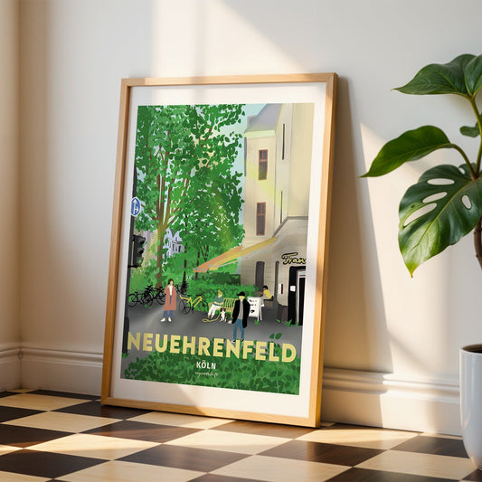 Heimatposter Neuehrenfeld Köln