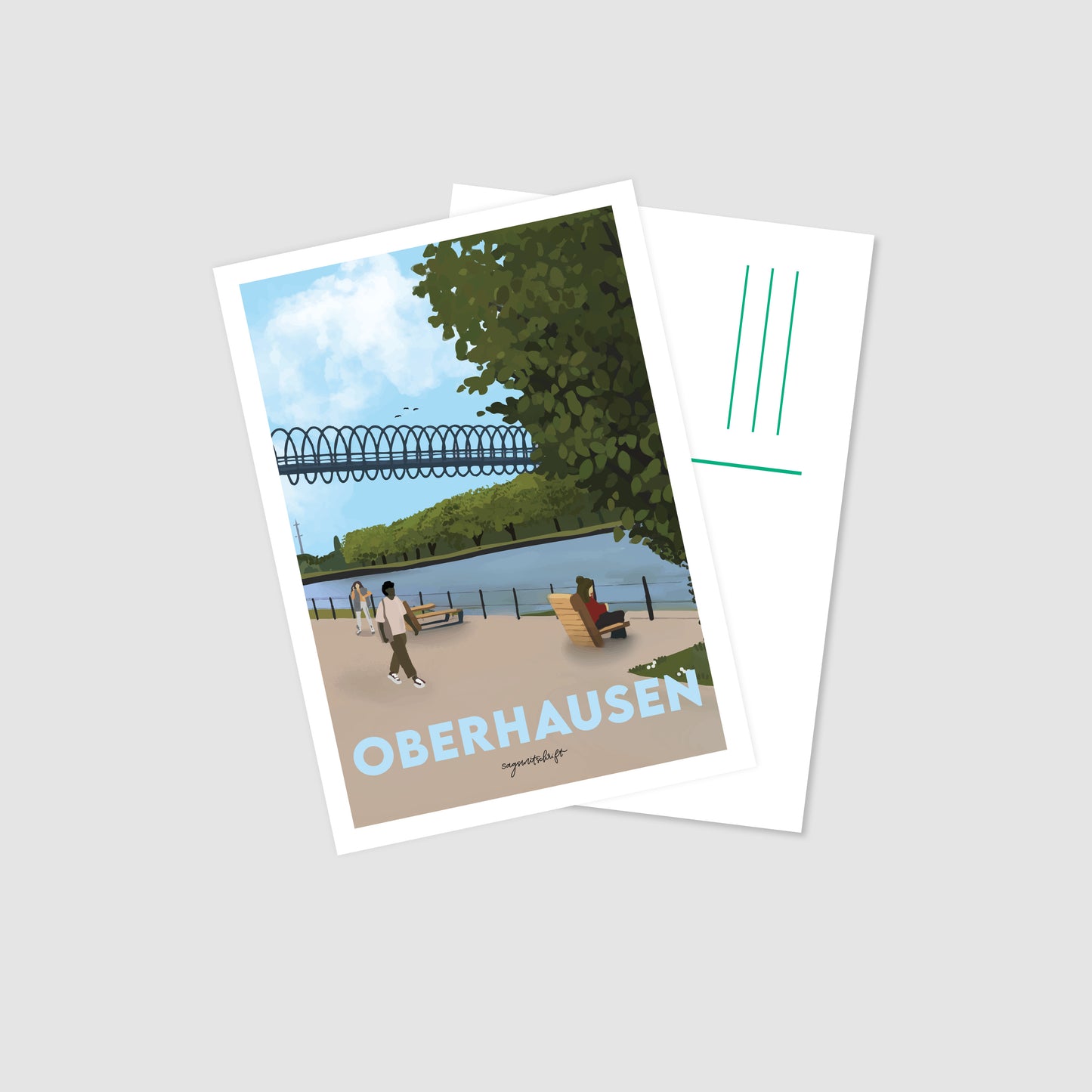 Postkarte Oberhausen