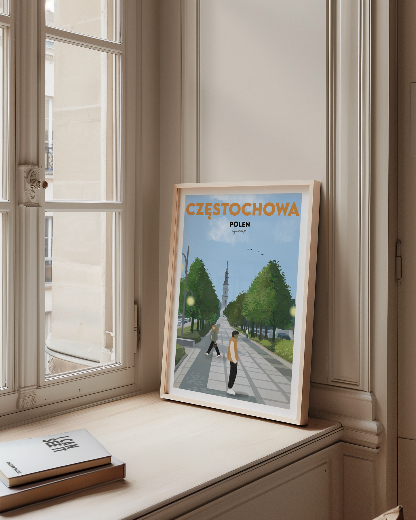 Heimatposter Czestochowa Polen