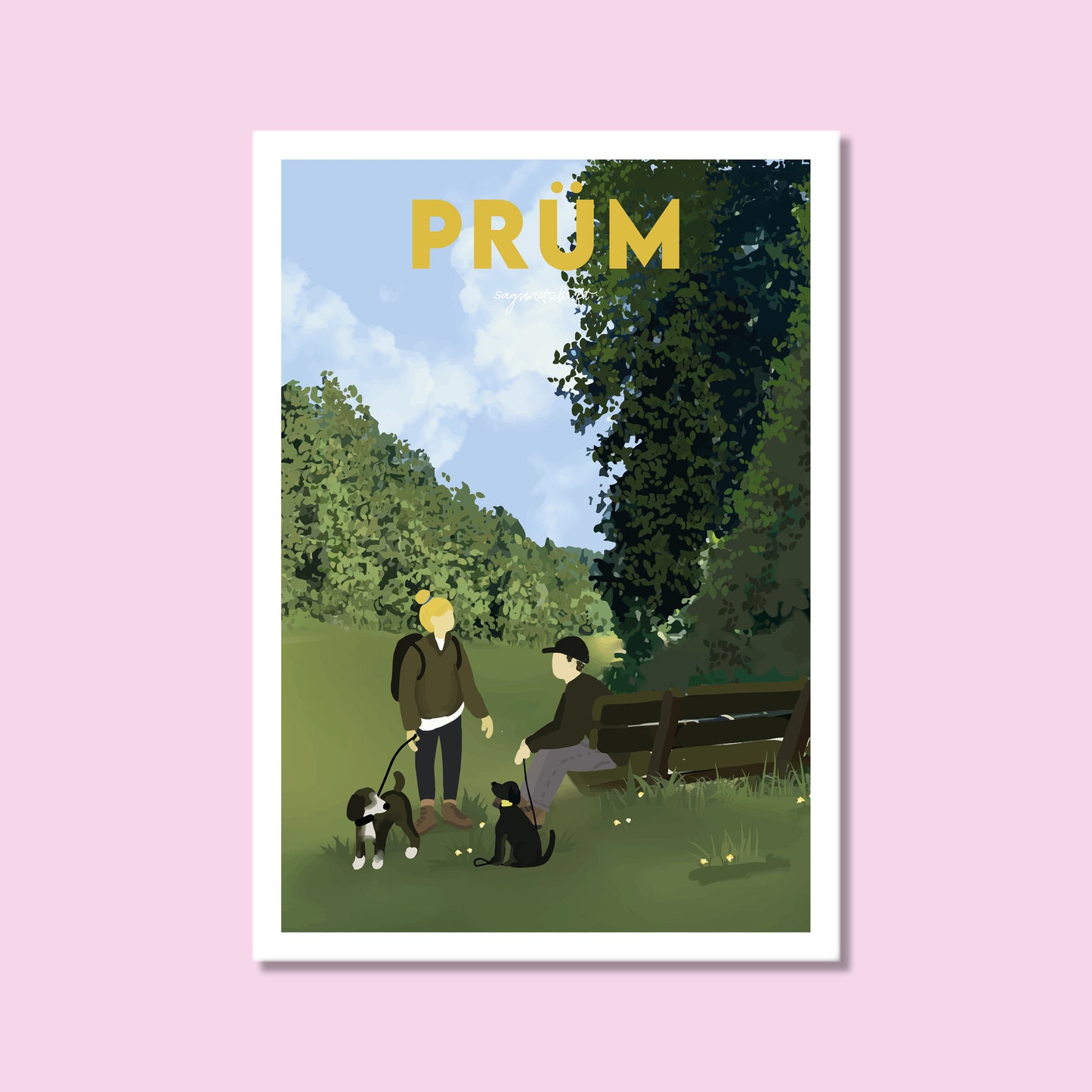 Heimatposter Prüm Eifel