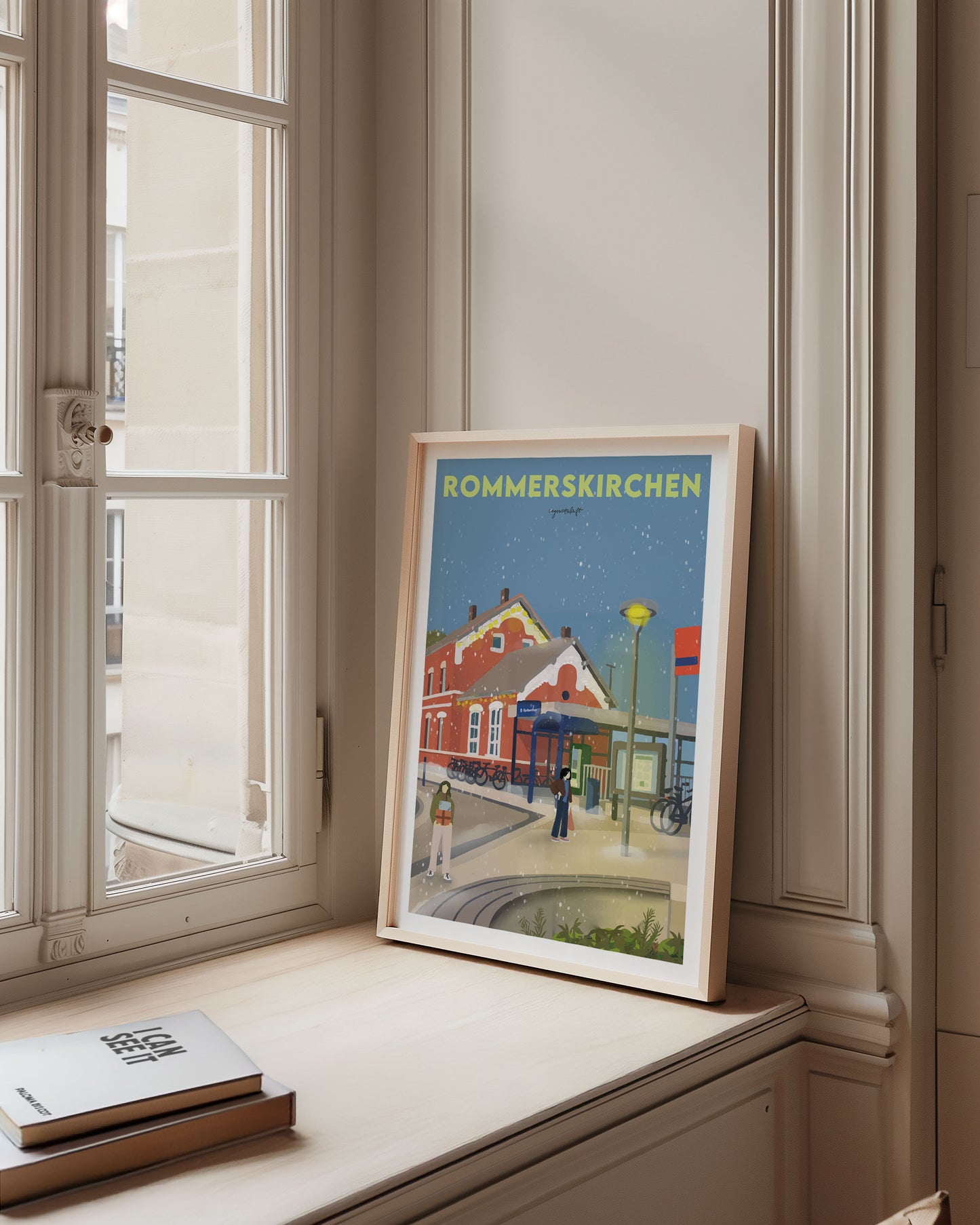 Heimatposter Rommerskirchen Bahnhof