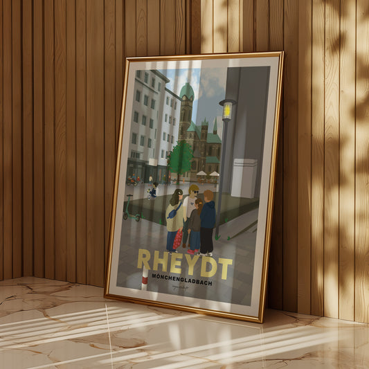 Heimatposter Rheydt Mönchengladbach