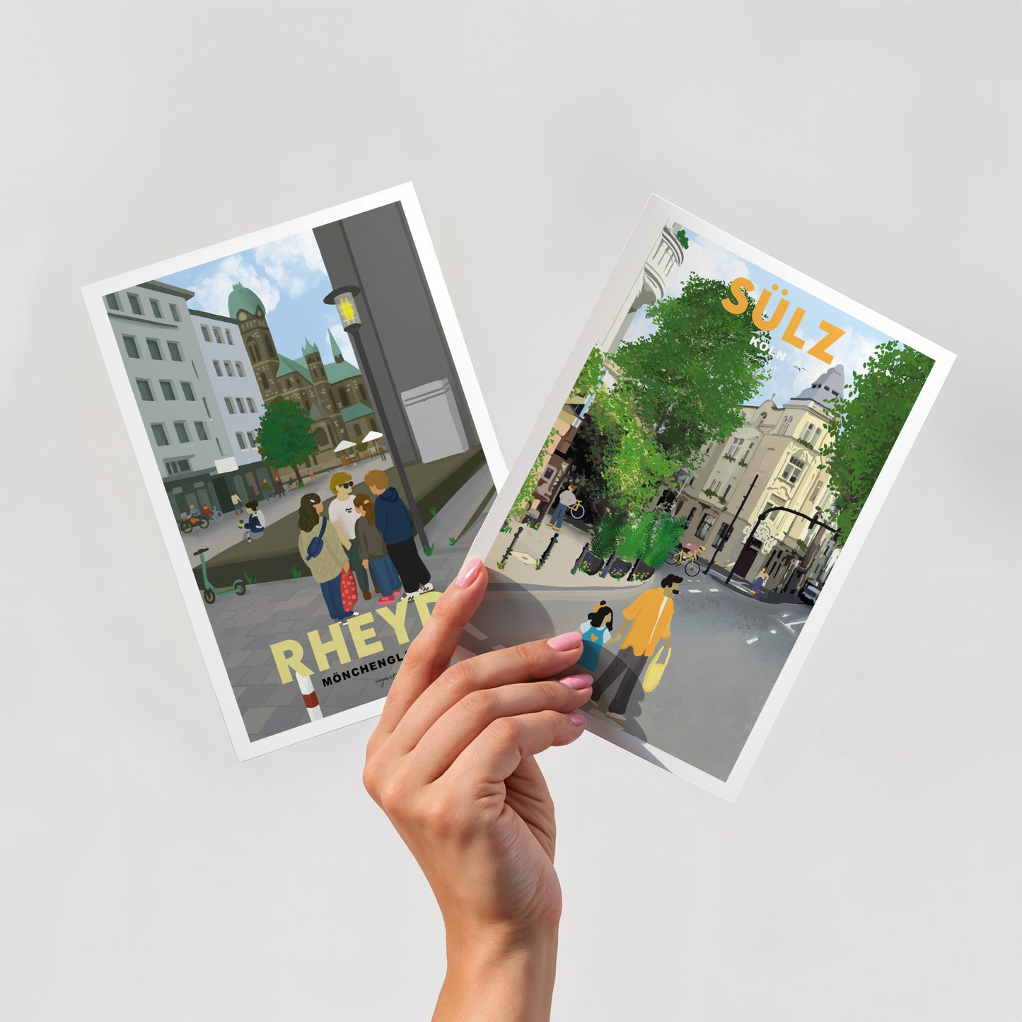 Postkarte Rheydt Mönchengladbach