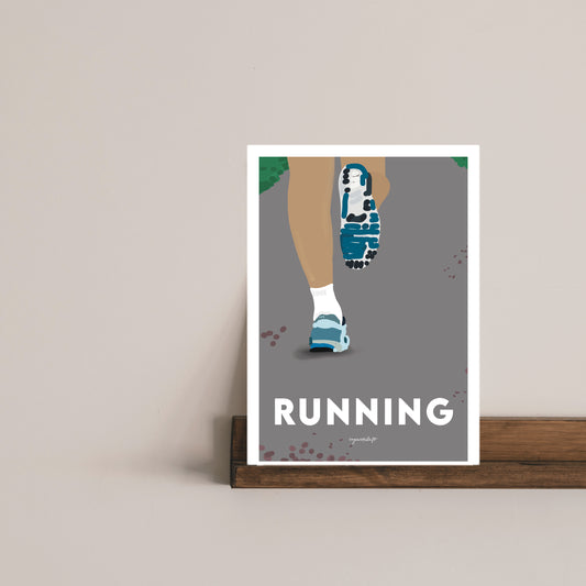 Leidenschaftsposter Running