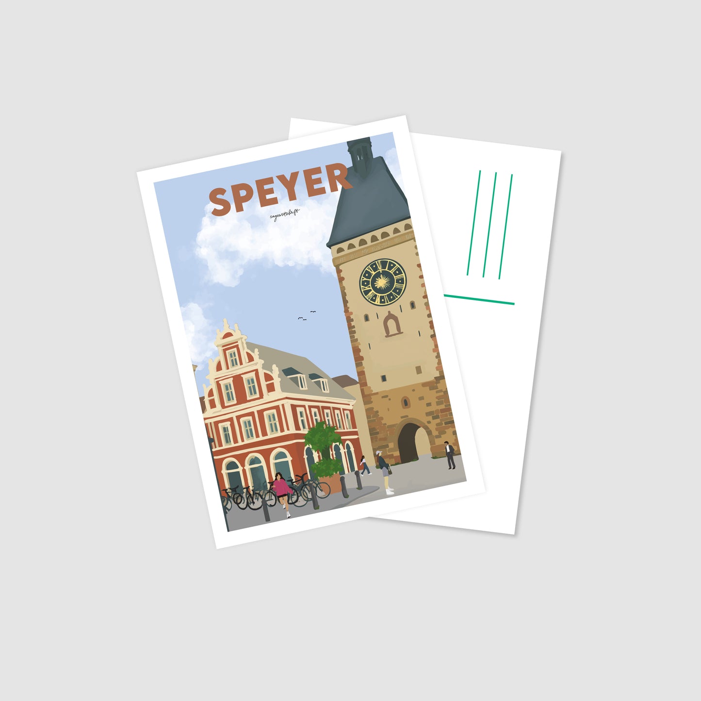 Postkarte Speyer