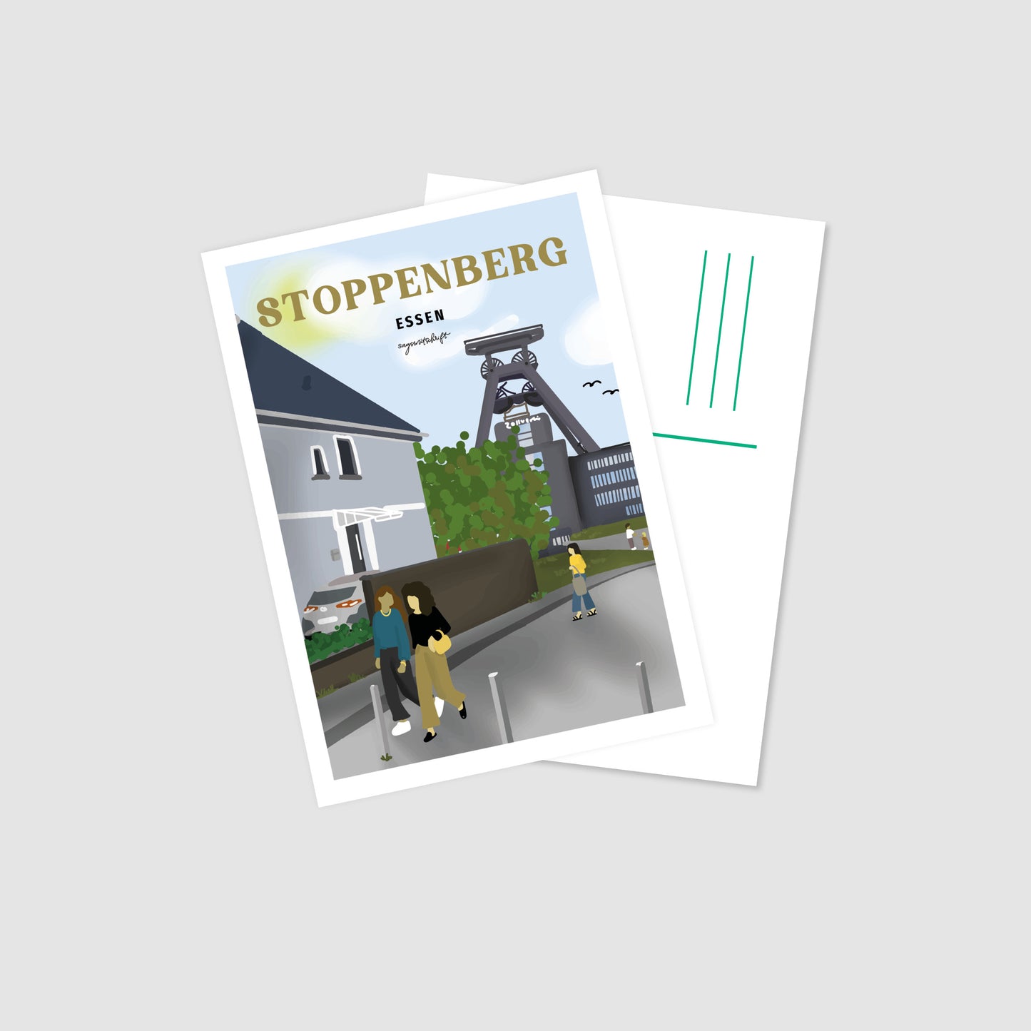 Postkarte Stoppenberg Essen