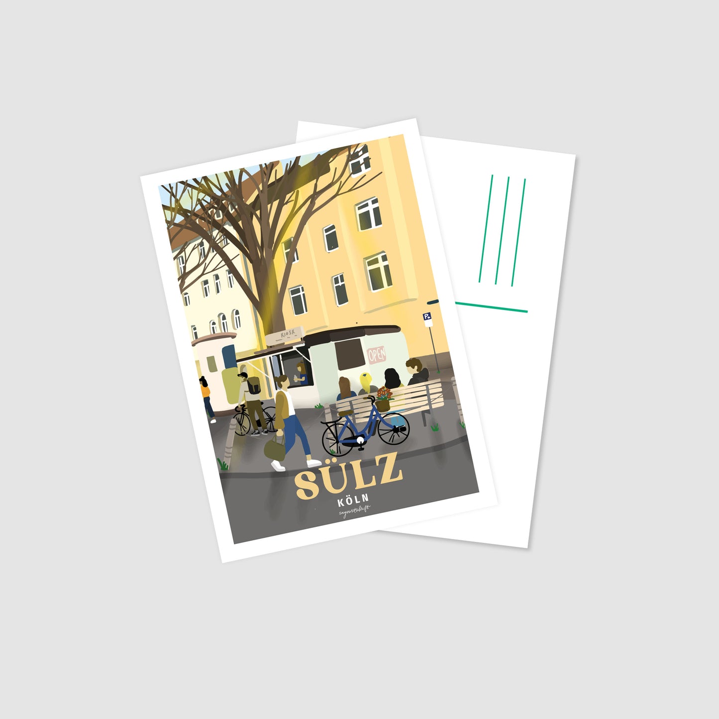 Postkarte Sülz Köln