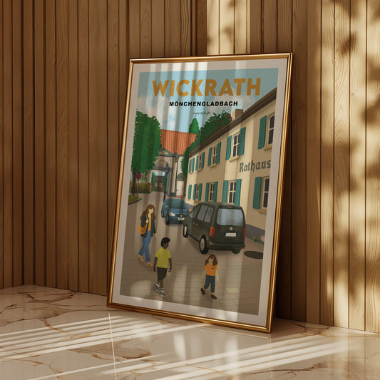Heimatposter Wickrath Mönchengladbach