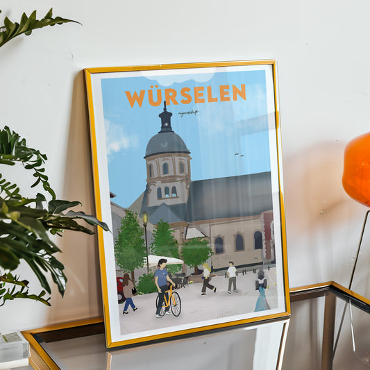 Heimatposter Würselen