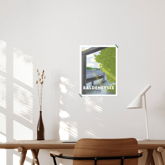 Heimatposter Essen Baldeneysee