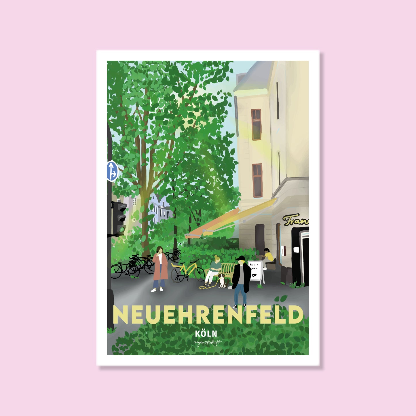 Heimatposter Neuehrenfeld Köln