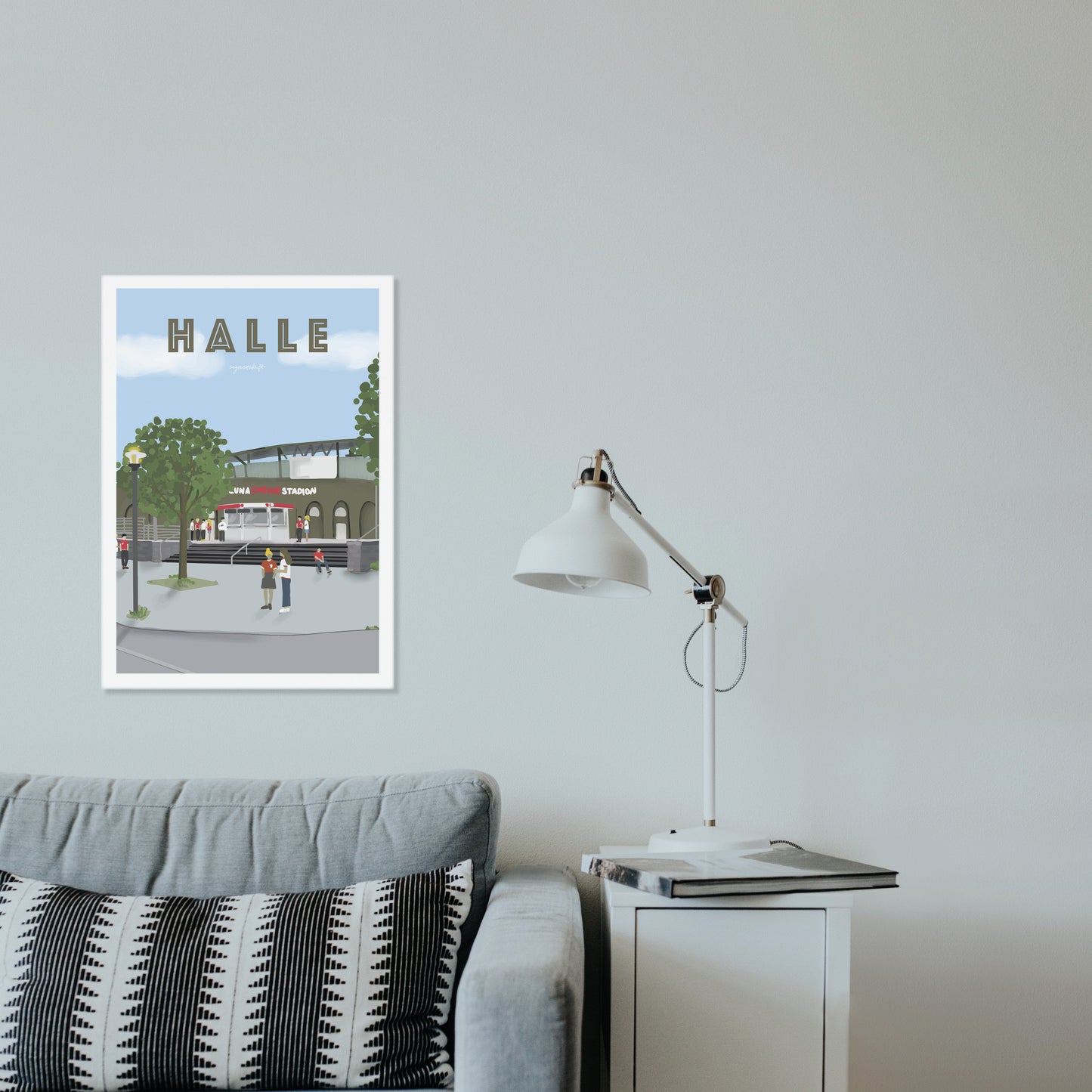 Heimatposter Halle