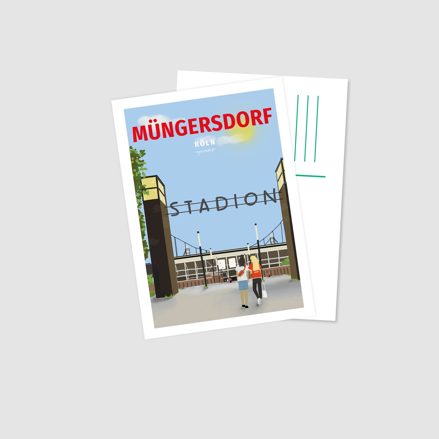 Postkarte Müngersdorf Köln