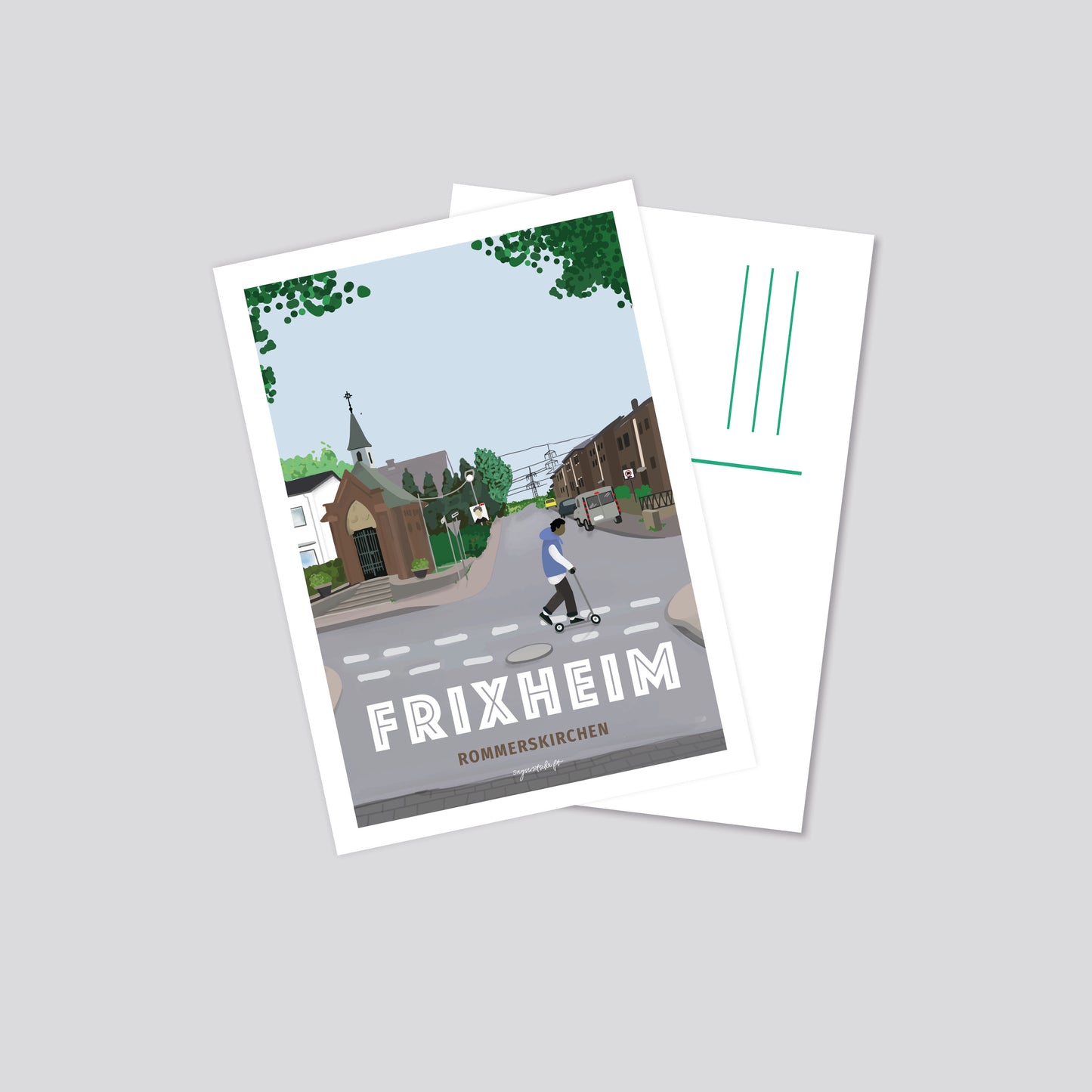 Postkarte Frixheim Rommerskirchen