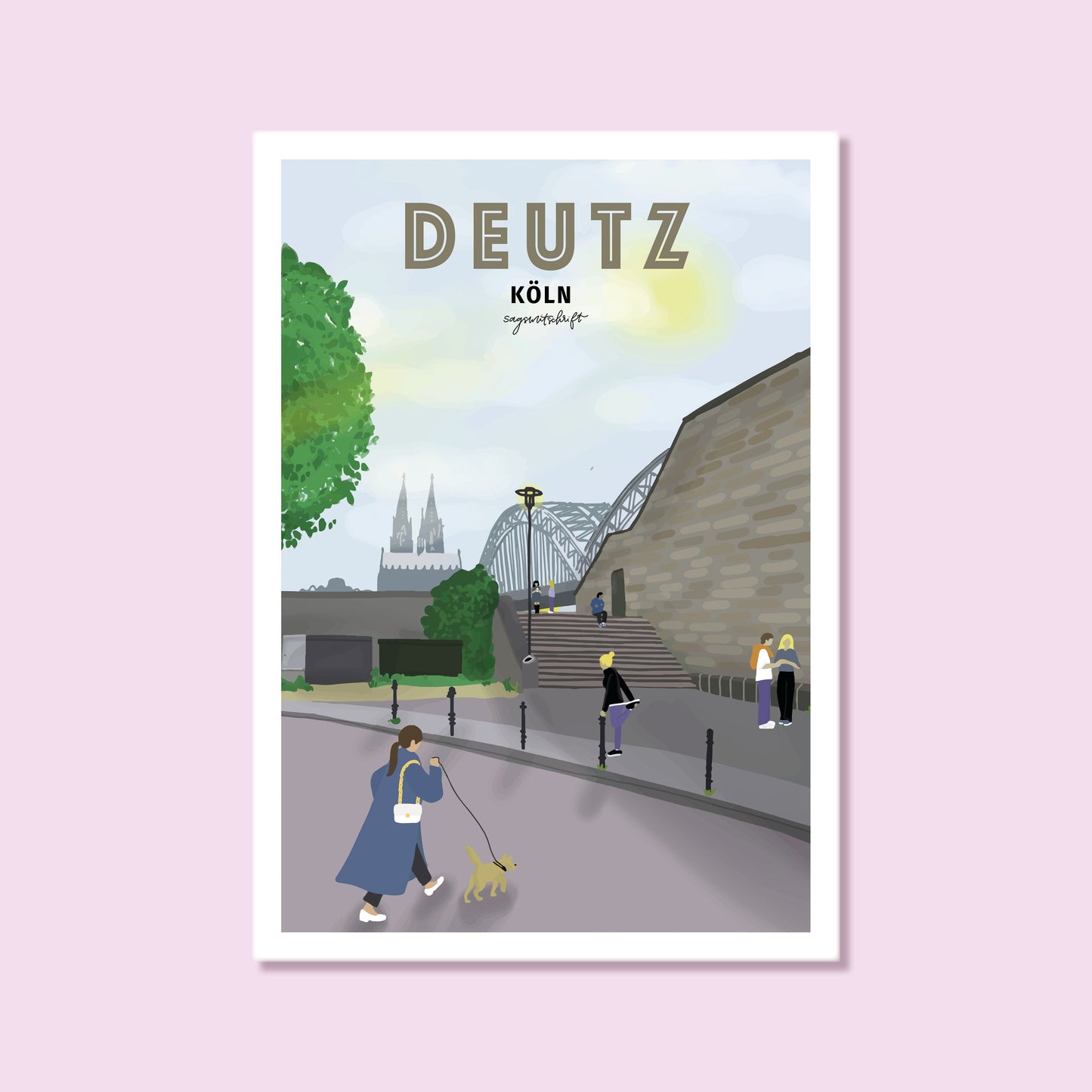 Heimatposter Deutz Köln