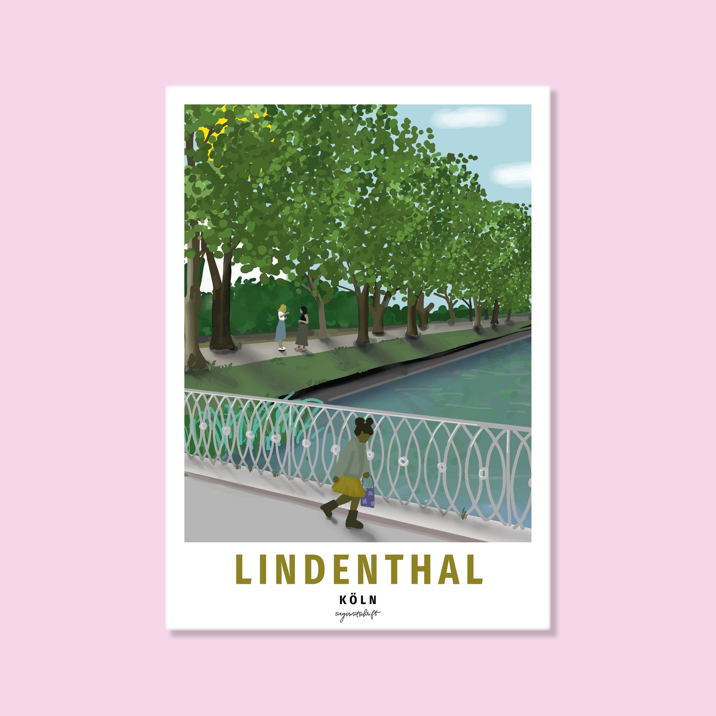 Heimatposter Lindental Köln