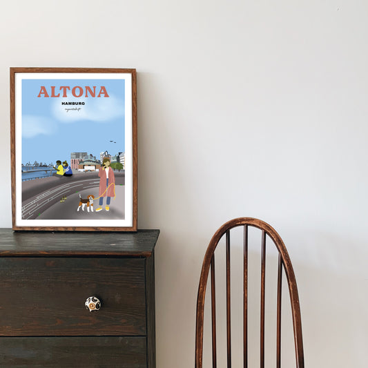 Heimatposter Altona Hamburg