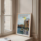 Handgezeichnetes Heimatposter Altstadt Hamburg – Ansicht 2