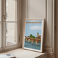 Handgezeichnetes Heimatposter Bad Säckingen – Ansicht 2