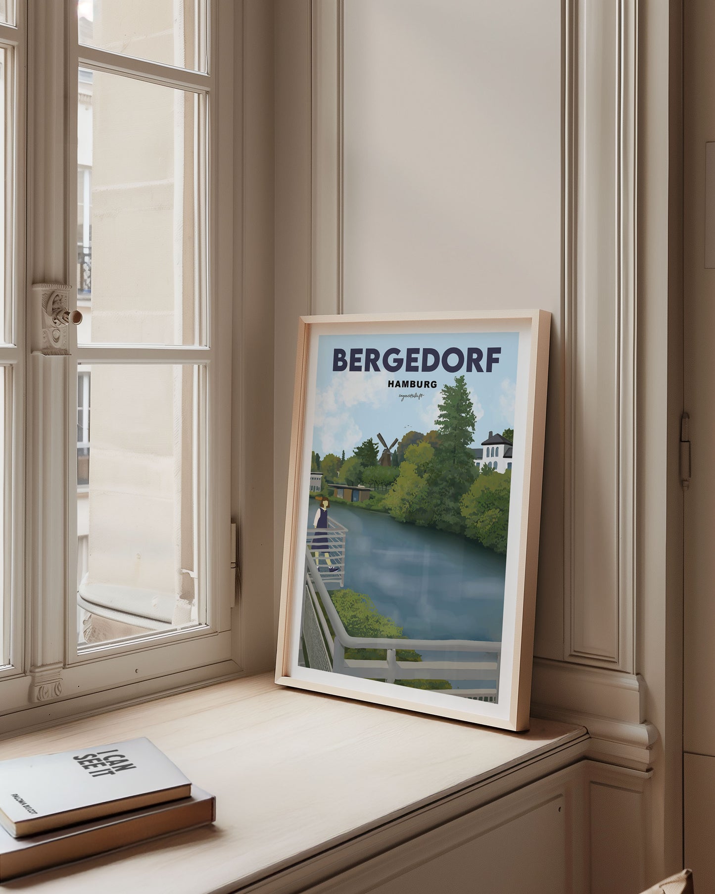 Heimatposter Bergedorf Hamburg