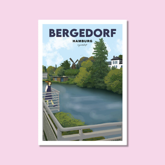 Heimatposter Bergedorf Hamburg
