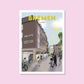 Handgezeichnetes Heimatposter Bremen