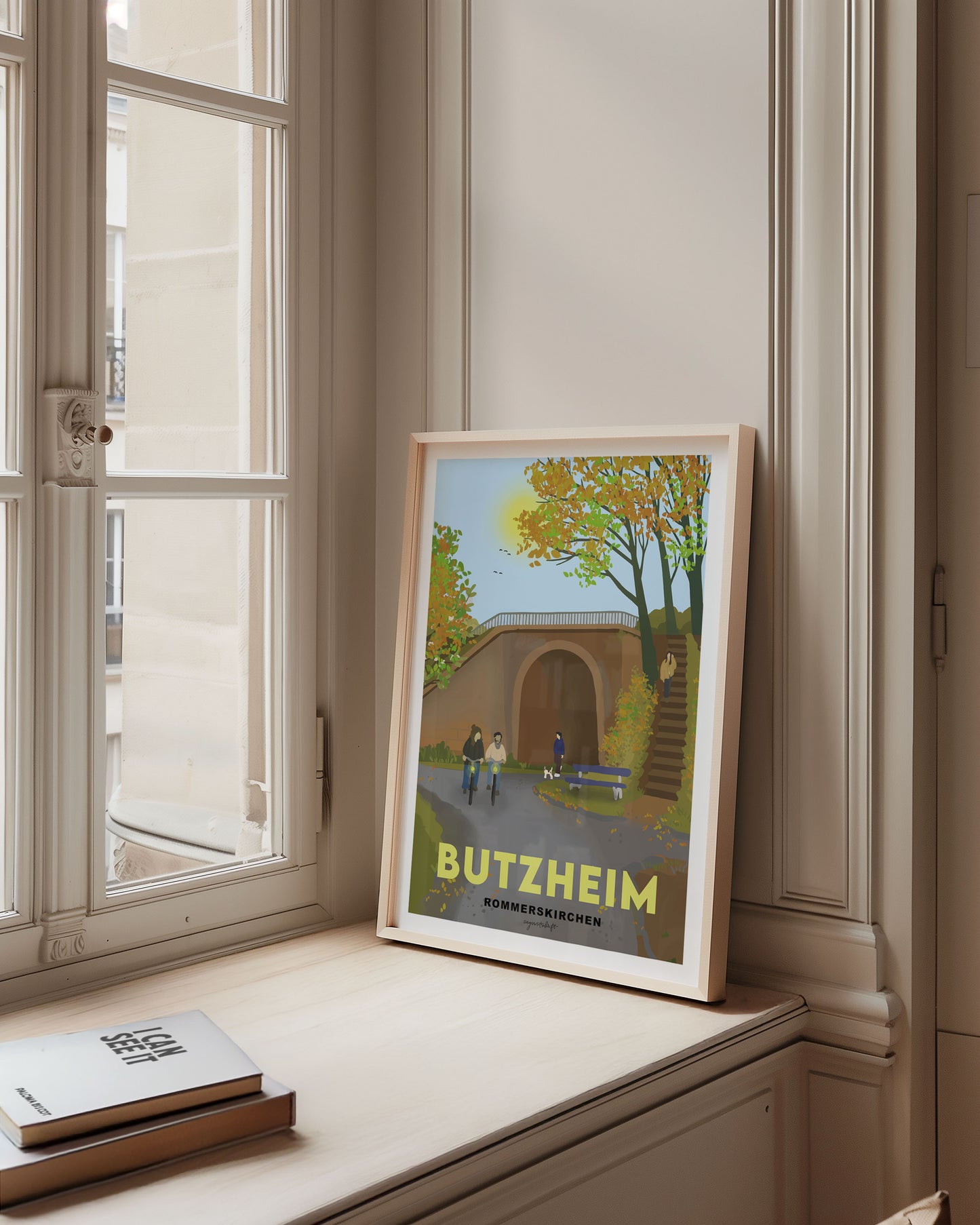 Heimatposter Butzheim Bahndamm Rommerskirchen