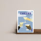 Handgezeichnetes Leidenschaftsposter Cheers – Ansicht 2