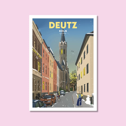 Heimatposter Deutz Köln