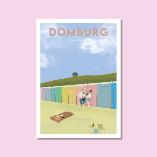 Heimatposter Domburg