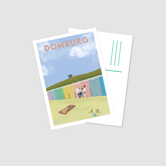 Postkarte Domburg