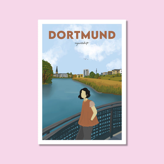 Heimatposter Dortmund Phoenixsee