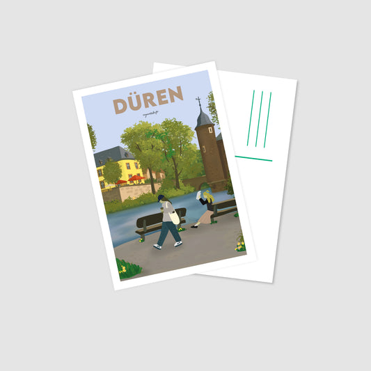Postkarte Düren