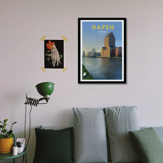 Heimatposter Duisburg Hafen