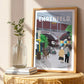 Handgezeichnetes Heimatposter Köln Ehrenfeld – Ansicht 2