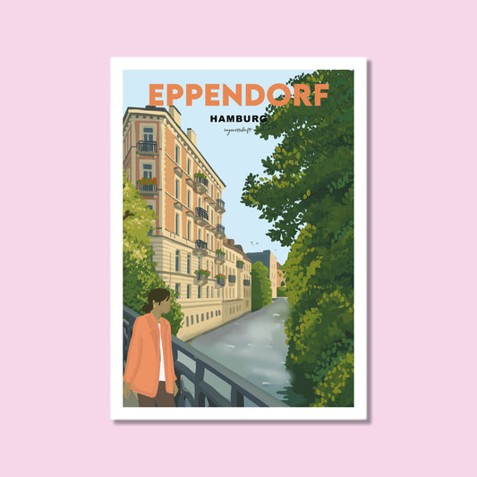 Heimatposter Eppendorf Hamburg