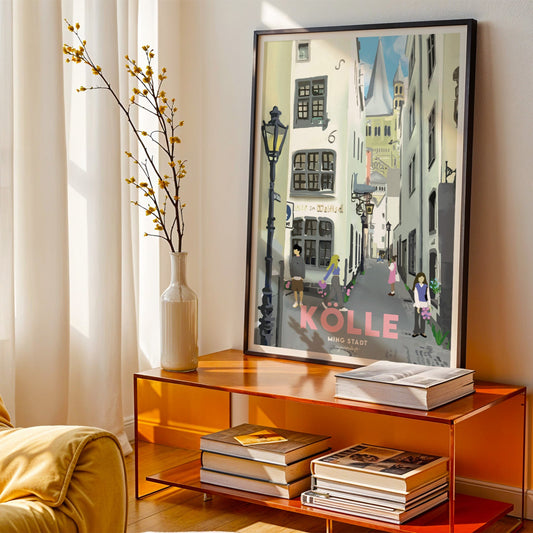 A1 Heimatposter Kölle ming Stadt